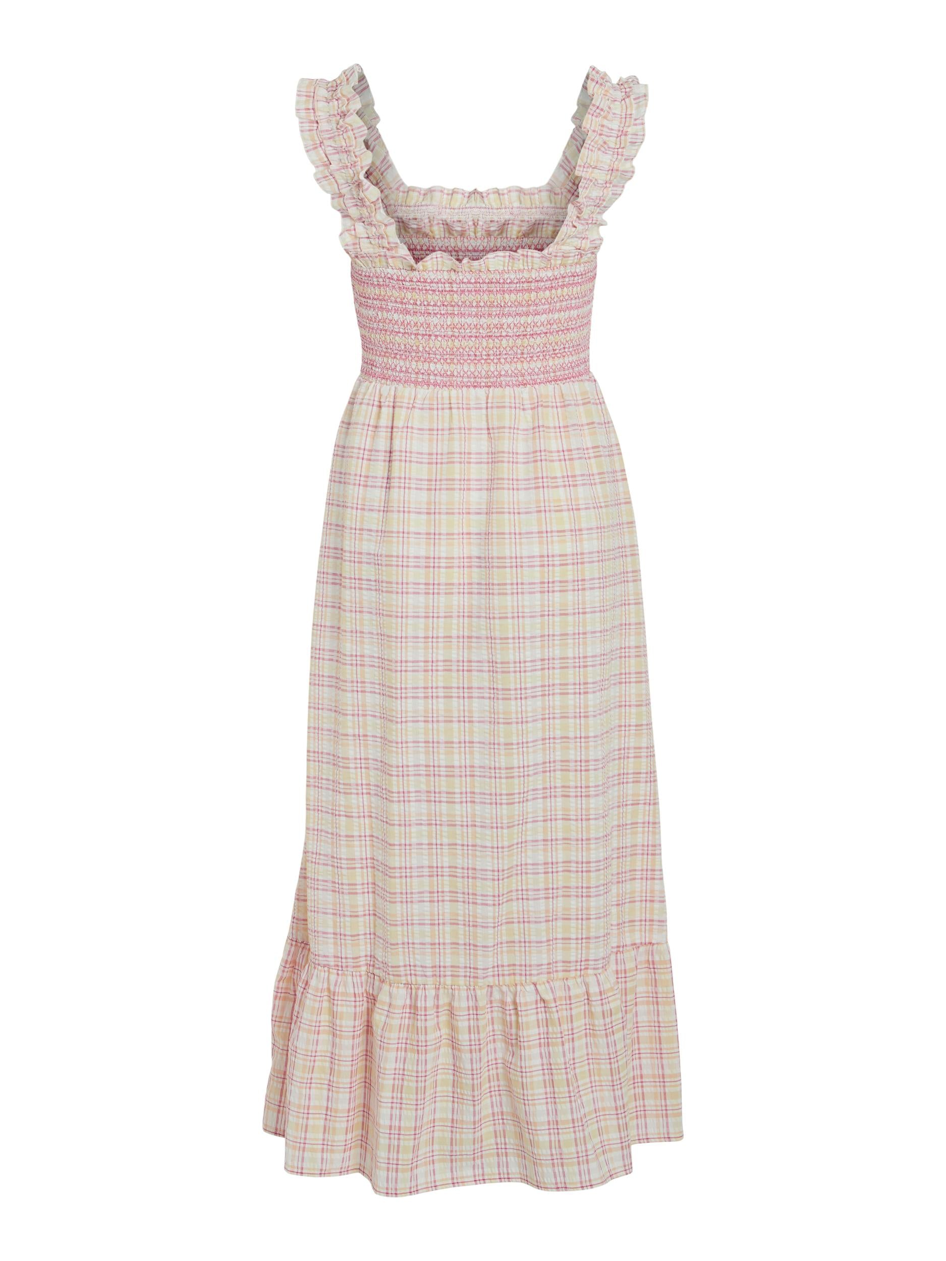 Viconelia New Smock midi kjole - Cloud Dancer